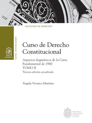 cover image of Curso de derecho constitucional Tomo II